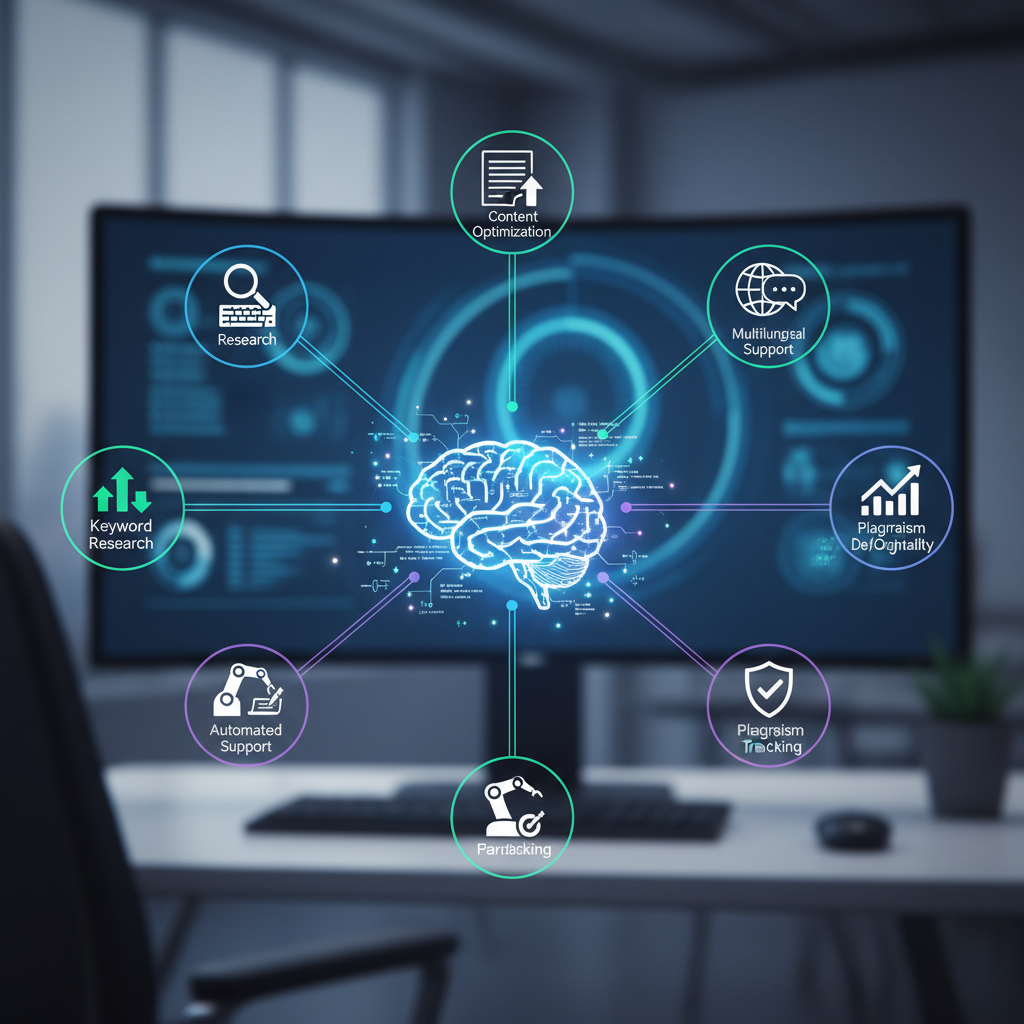 AI SEO writer features